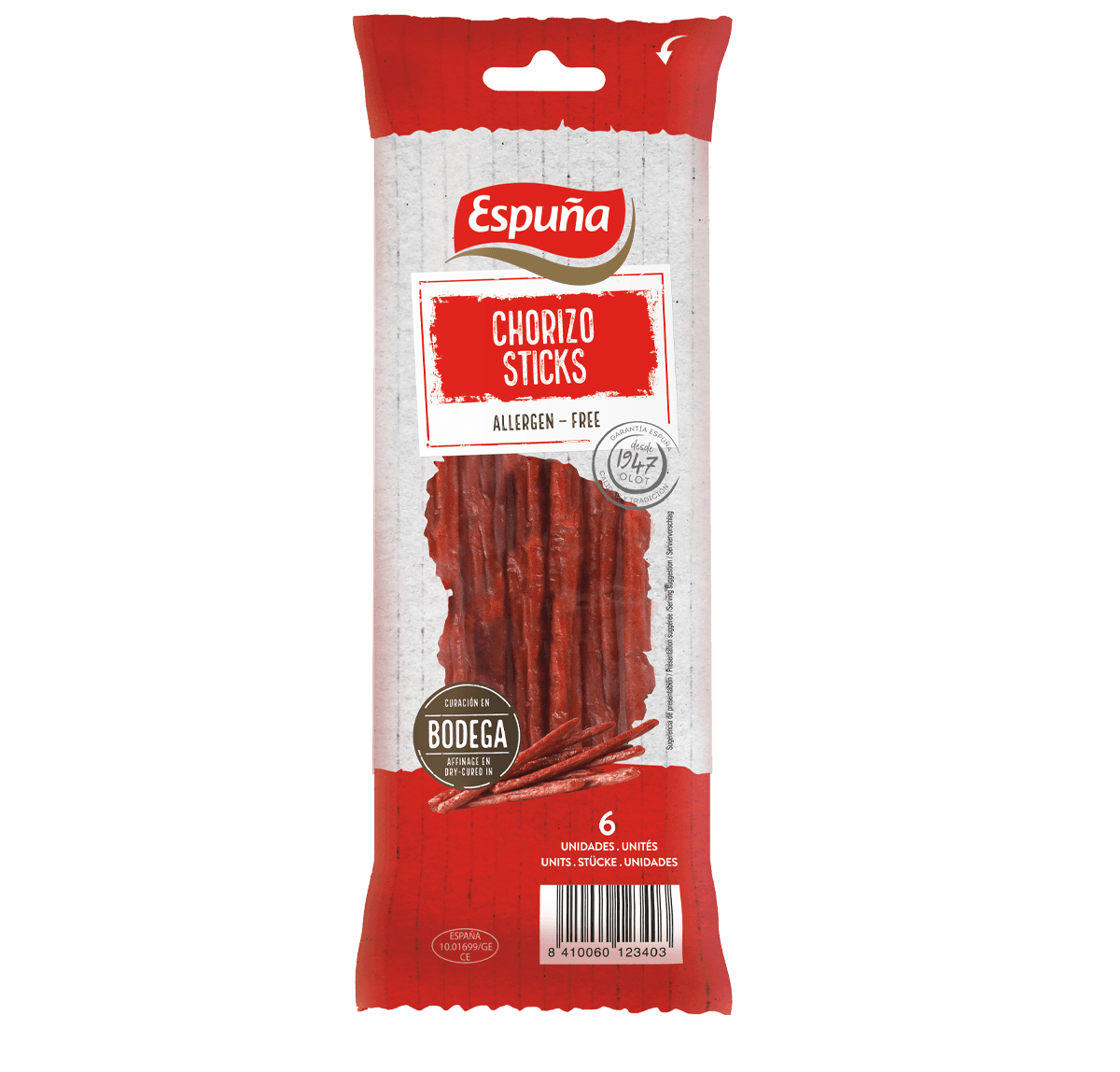 Sticks chorizo 60g