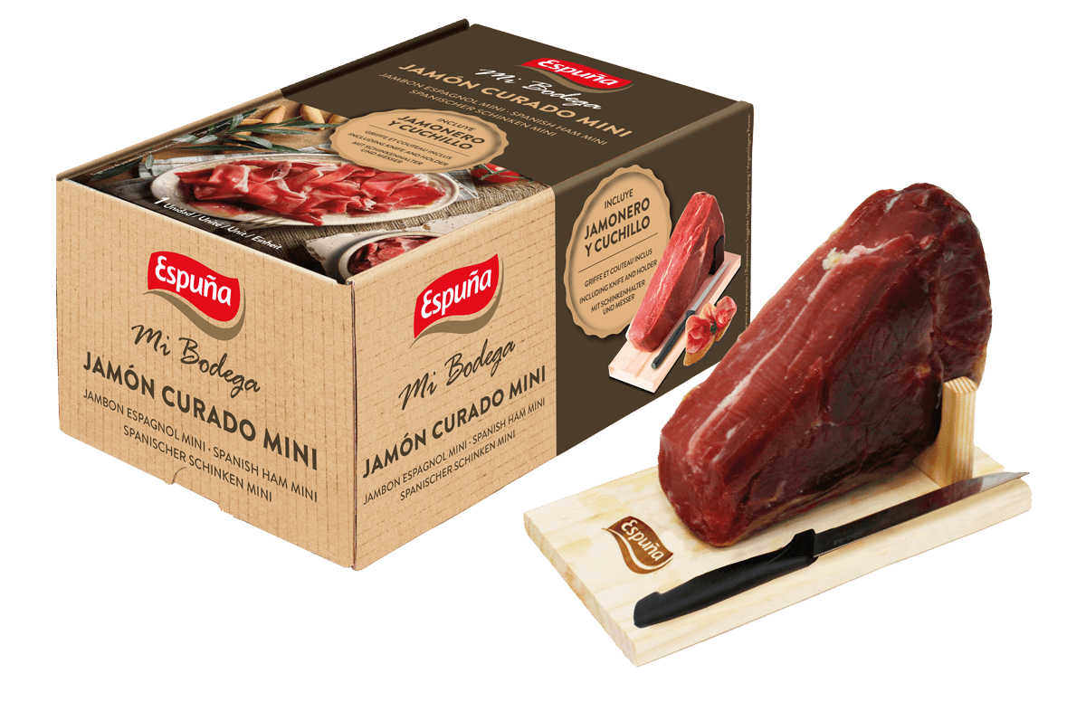 Mini jambon espagnol 1 kg (coffret)