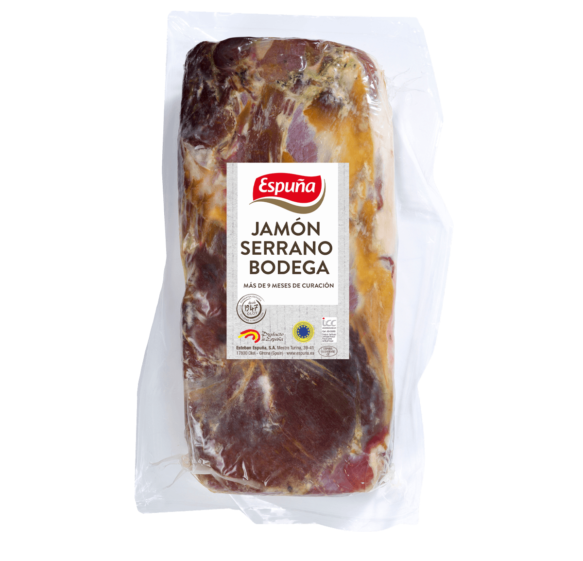 Jambon serrano moulé (9 mois)