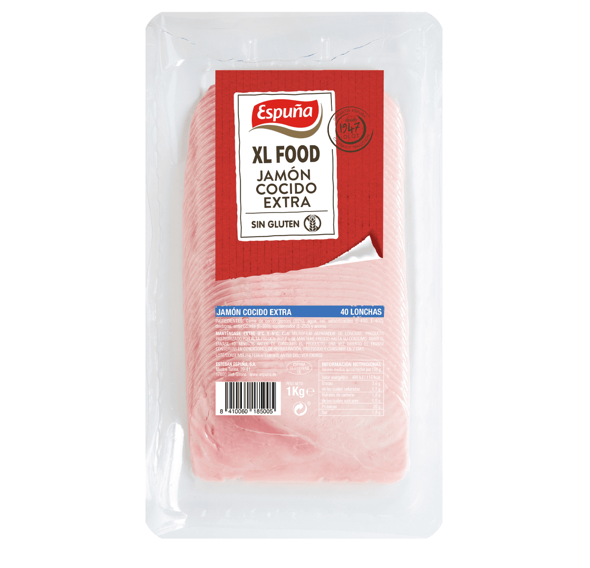 Jambon cuit  1kg