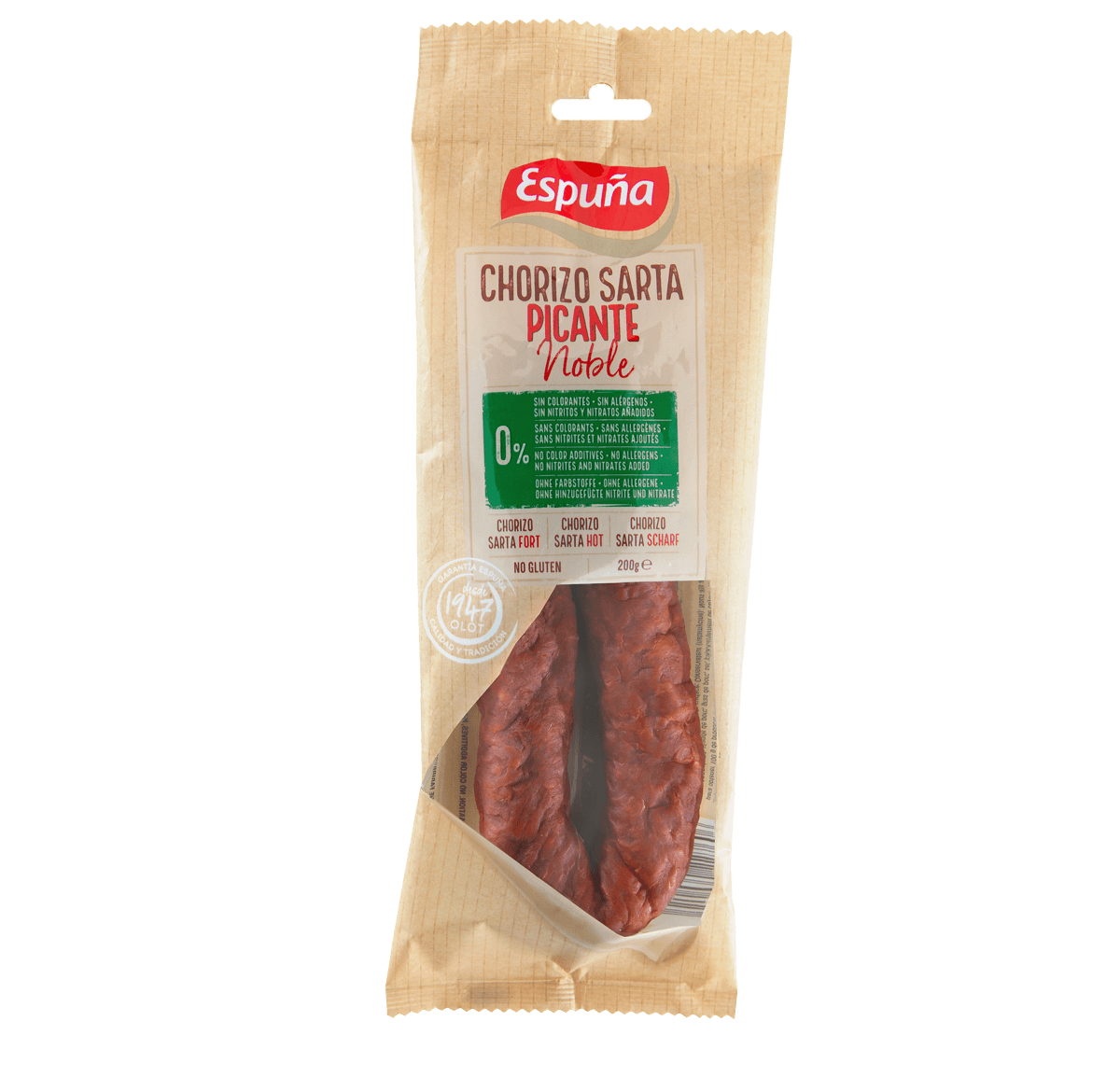 Chorizo sarta fort noble 200g