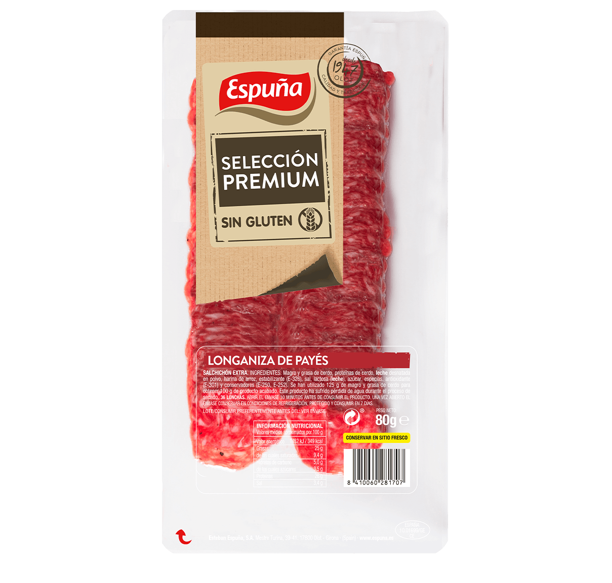 Saucisson de payés 80g