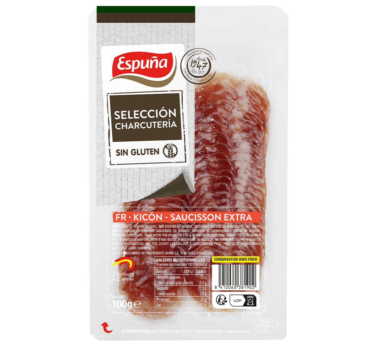 Kicón saucisson 100g