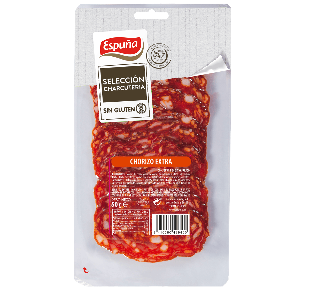 Chorizo 50g