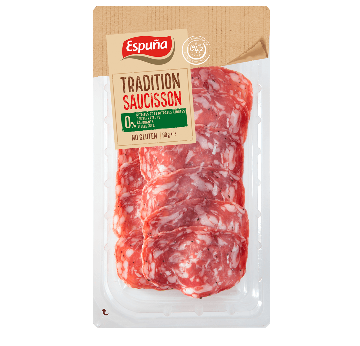 Tradition saucisson cular 80g