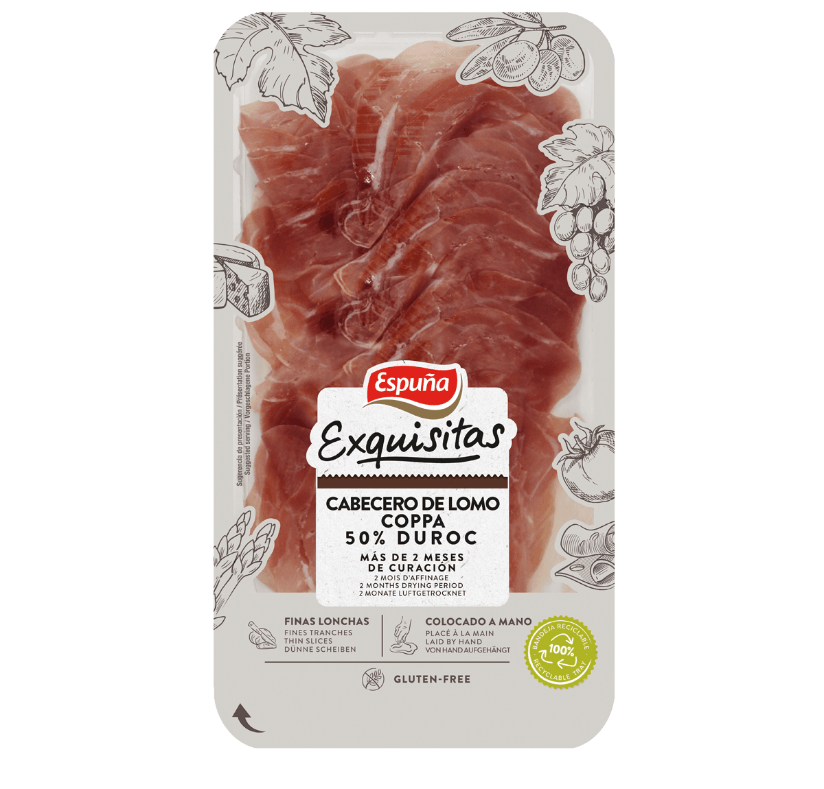 Coppa 50% duroc 80g